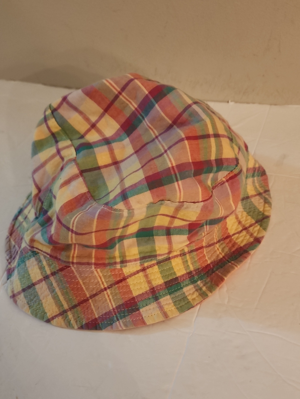 Polo Ralph Lauren  Multicolor Plaid Bucket Hat - Women's